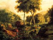 Thomas Cole Landscape1825 oil painting artist